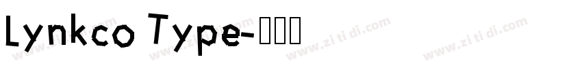Lynkco Type字体转换